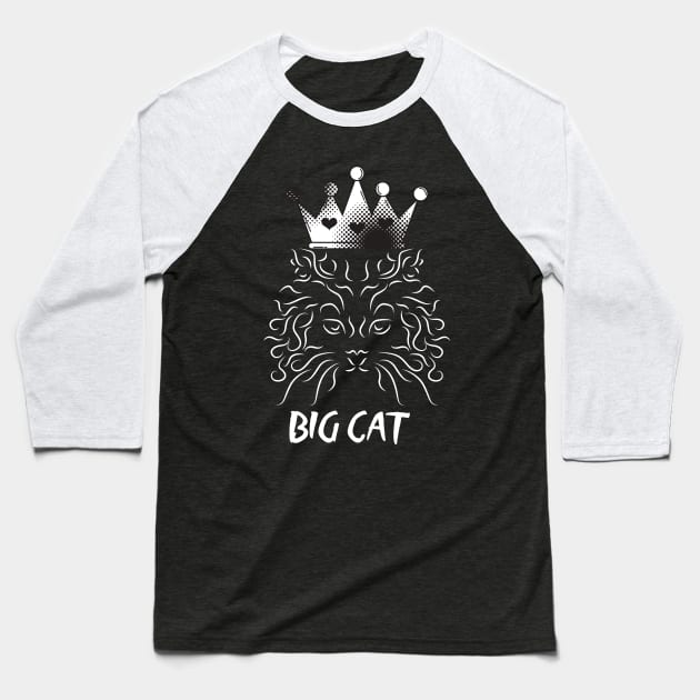 Big Cat Baseball T-Shirt by Pro-tshirt